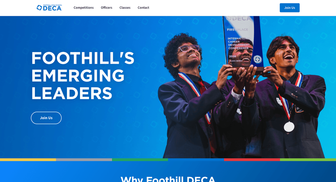 Foothill DECA Website